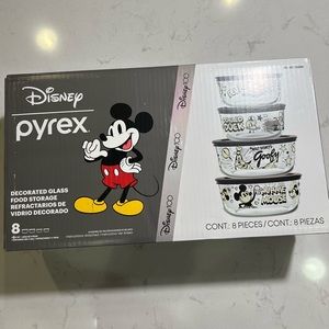 NWT Disney 100 Year Anniversary Pyrex Bowl Set